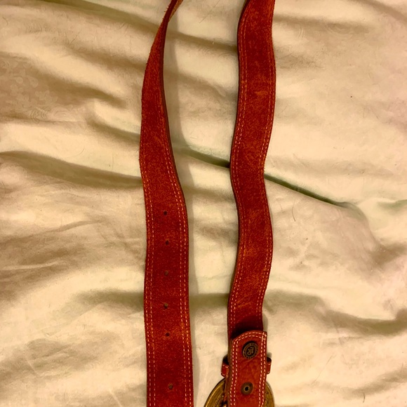 Authentic brand new rare 
100% leather belt with stone M-L . Never been worn main image 4